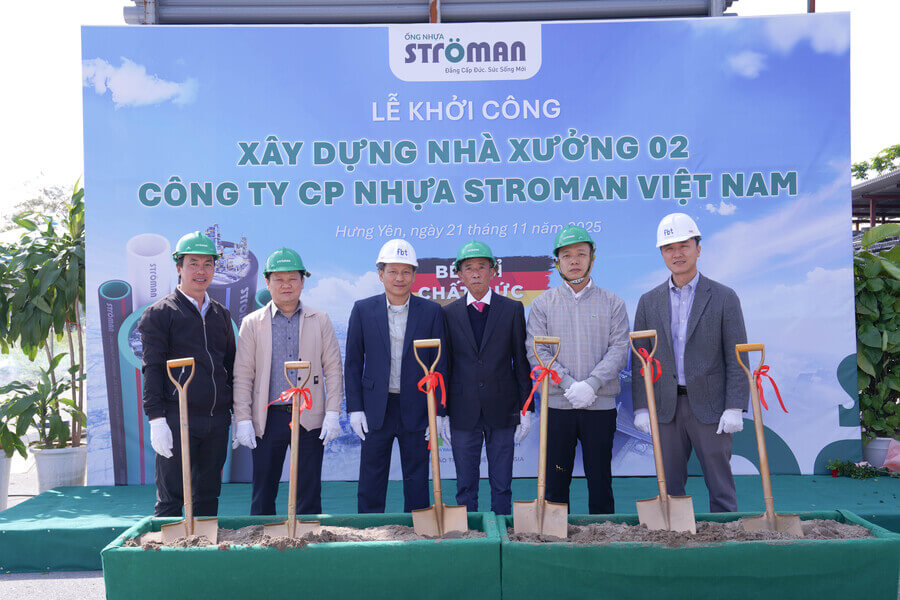 Nhà xưởng 2 Công ty CP Nhựa Stroman - Tập đoàn Tân Á Đại Thành